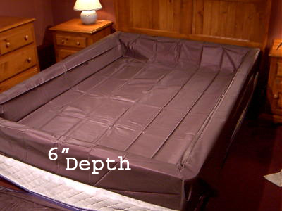 6" depth Hybrid Waterbed Liner